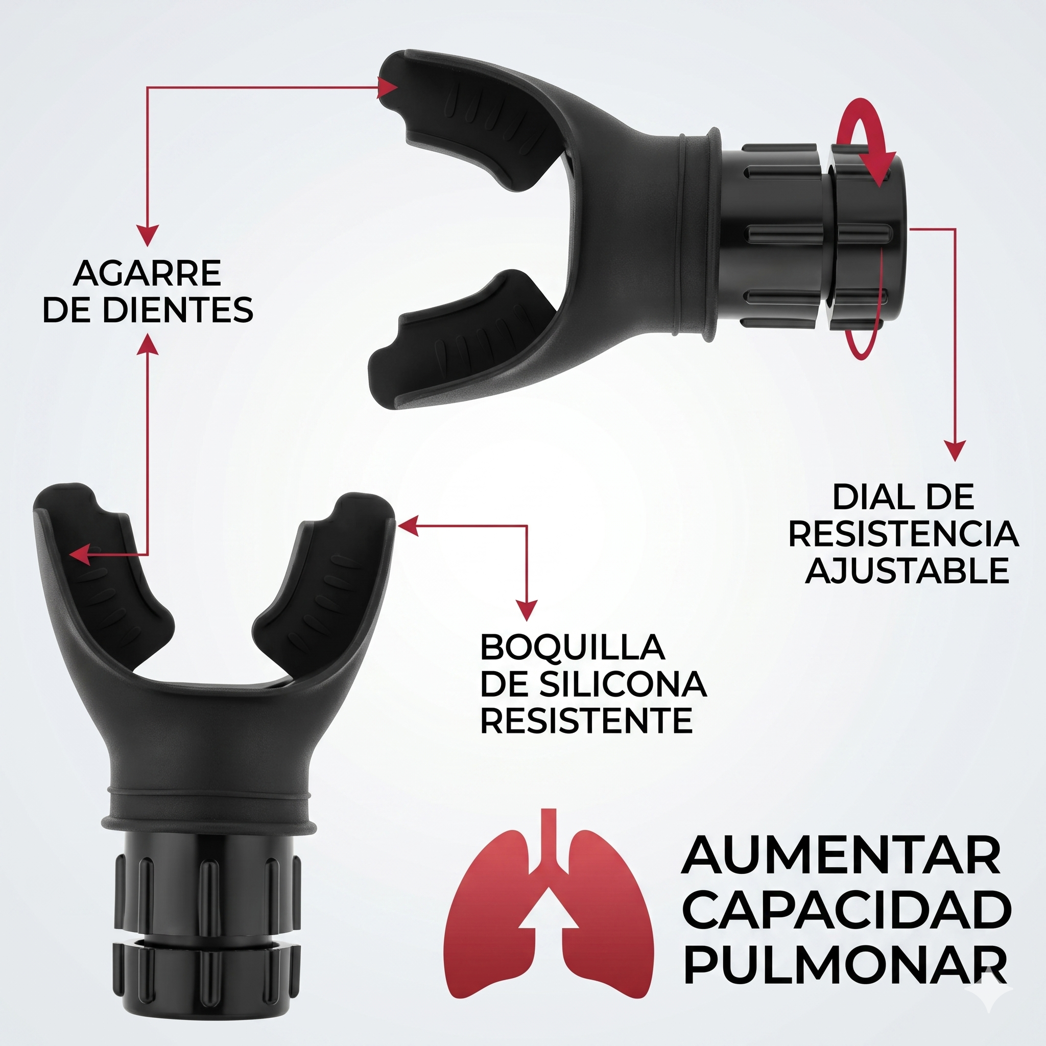 RespirActive - Entrenador Diafragmático Pro