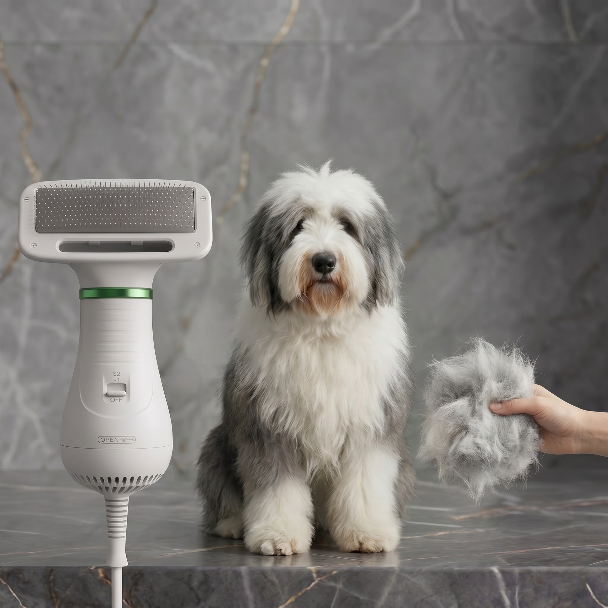 Tiki-Pet Master: Cepillo Secador 2-en-1