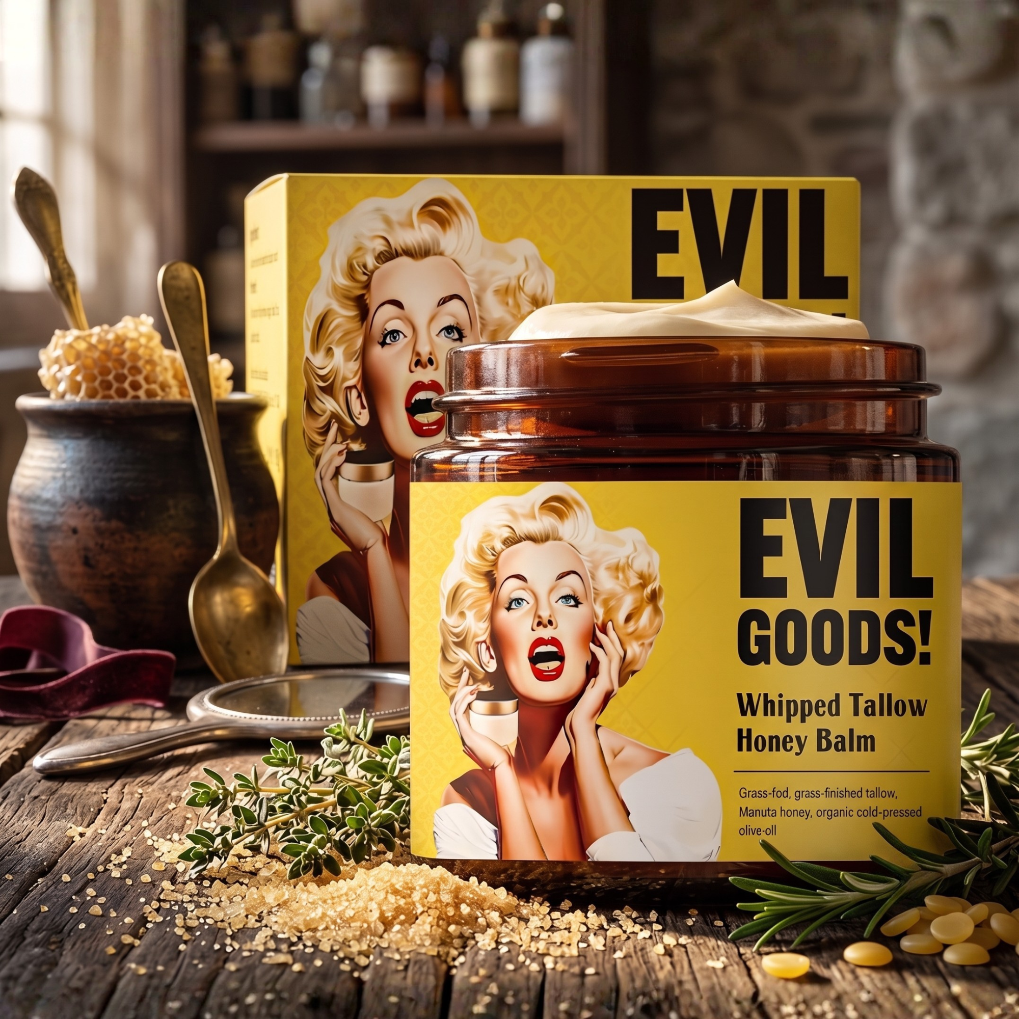 Crema Hidratante Evil Goods Manteca